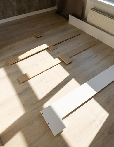 Laminate vinyl floors
